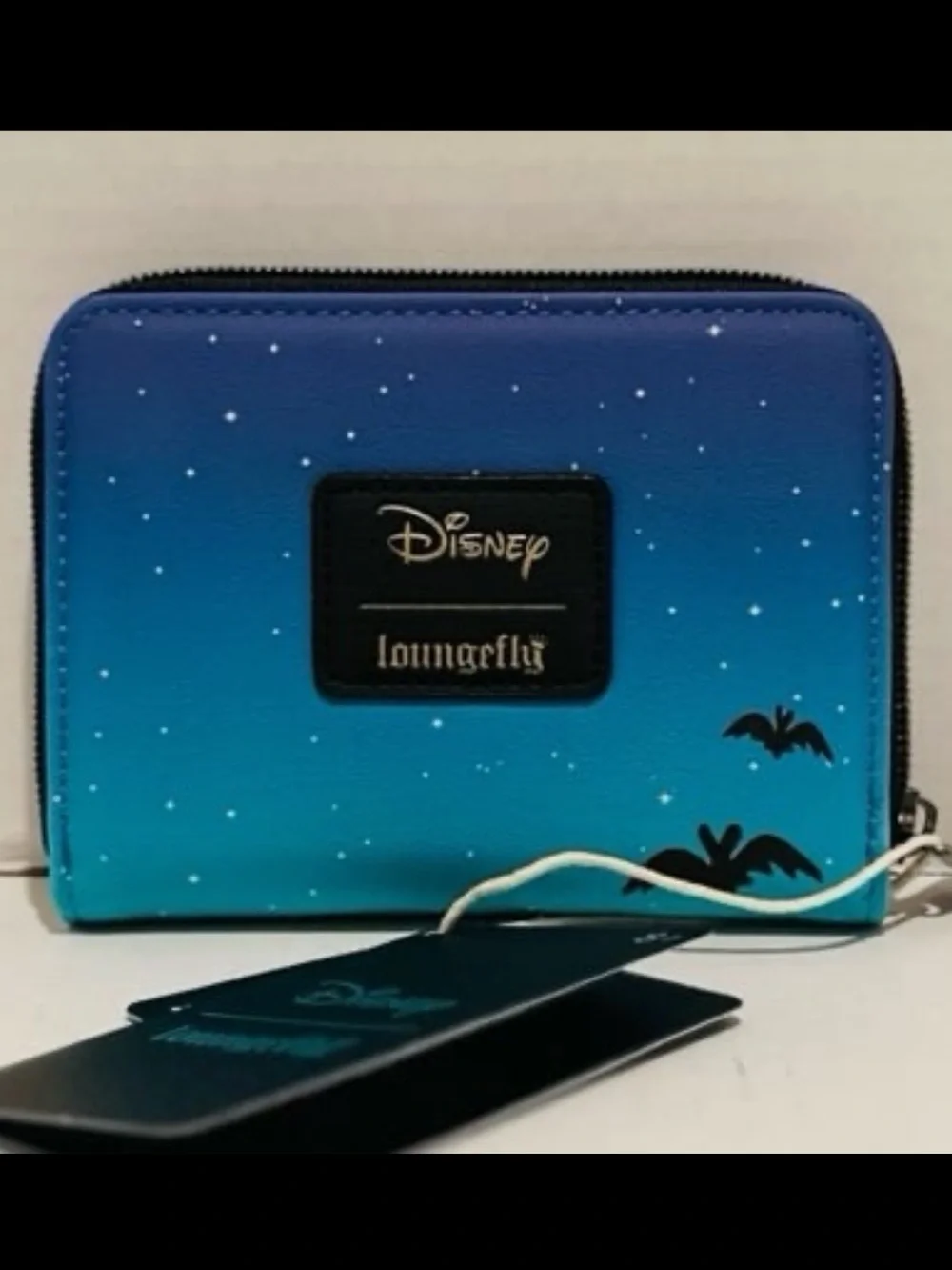 Loungefly Disney NWT Stitch Pumpkin Glow-in-the-Dark Mini Backpack & Wallet - Picture 8 of 9